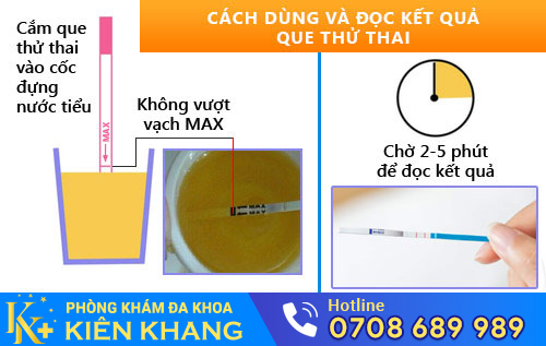 Hướng dẫn đọc que thử thai